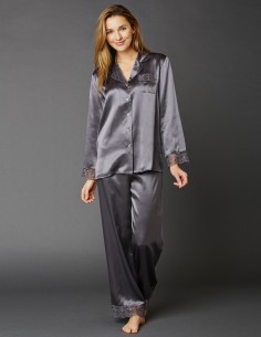 Pijama de Seda Sleep-In Zinc Julianna Rae